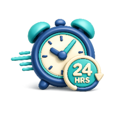 24 hour delivery